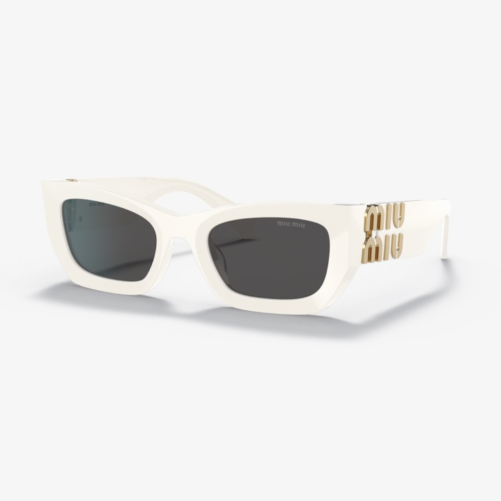 MIU MIU MU 09WS Runway in white